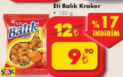 ETİ BALIK KRAKER